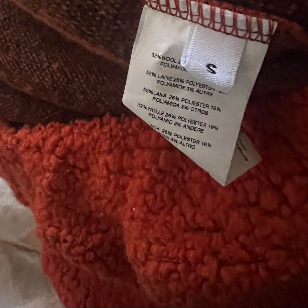 Rita row wool shearling pants - image 2